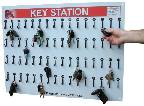 64 key storage station